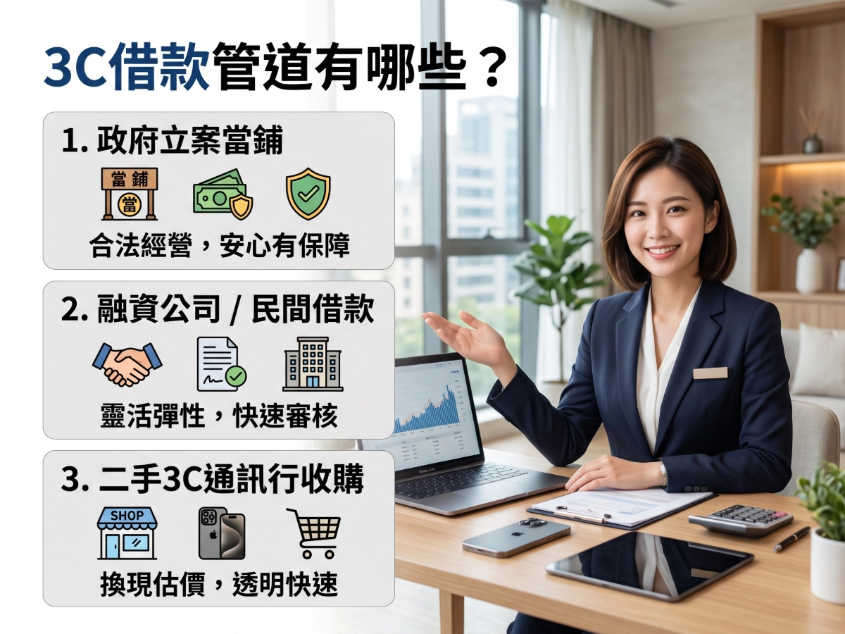 3C借款管道有哪些