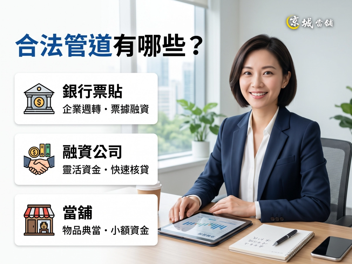 合法管道有哪些
