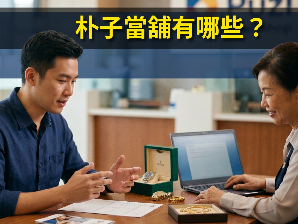 朴子當鋪有哪些