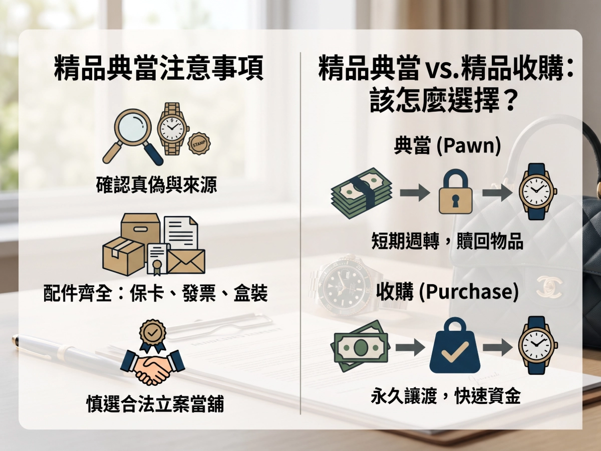 精品典當注意事項