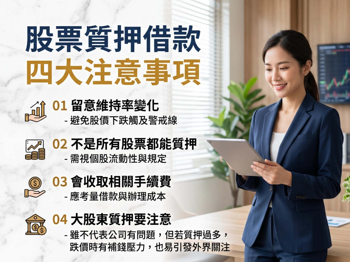 股票質押借款的四大注意事項