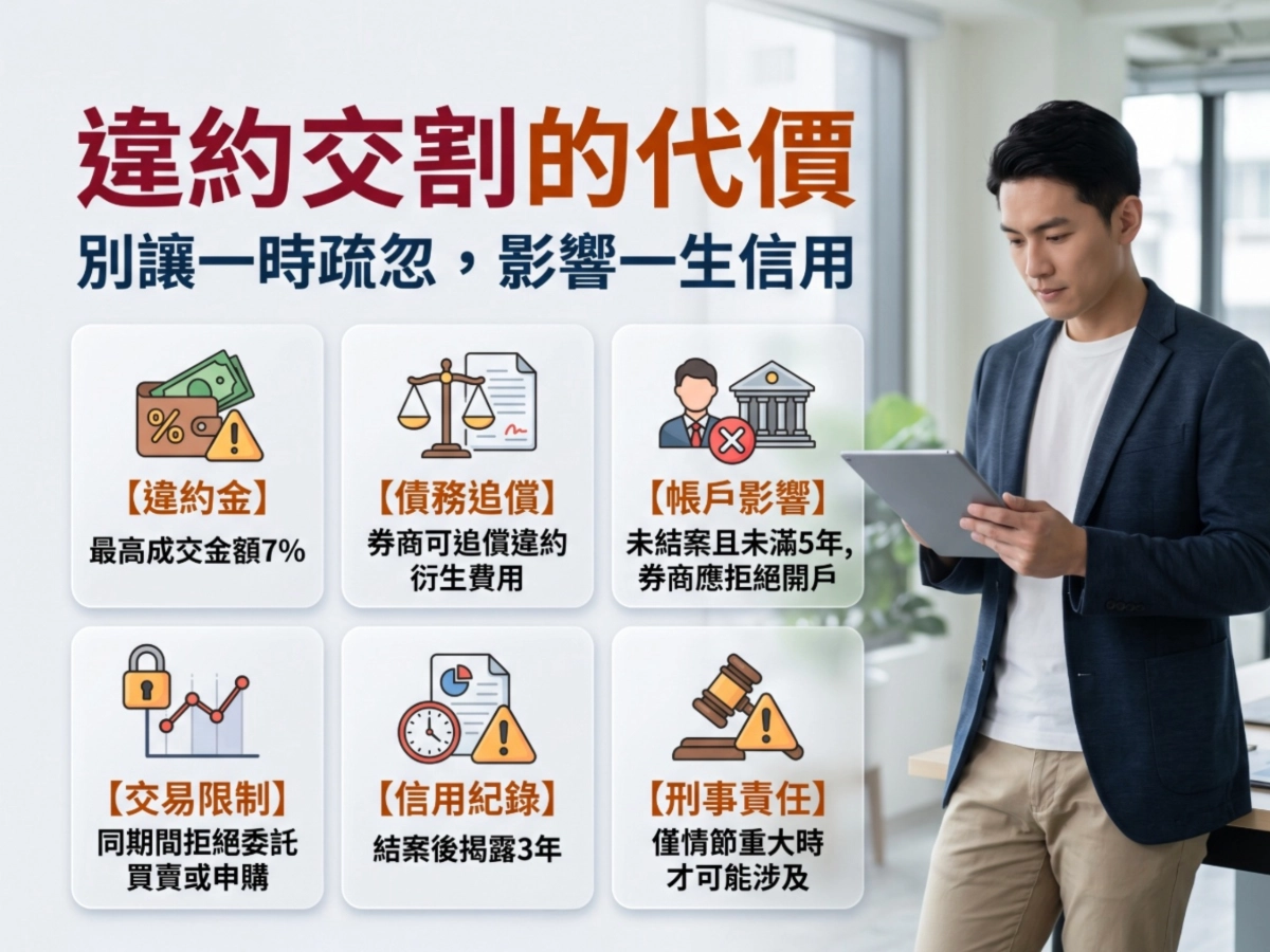 違約交割的代價