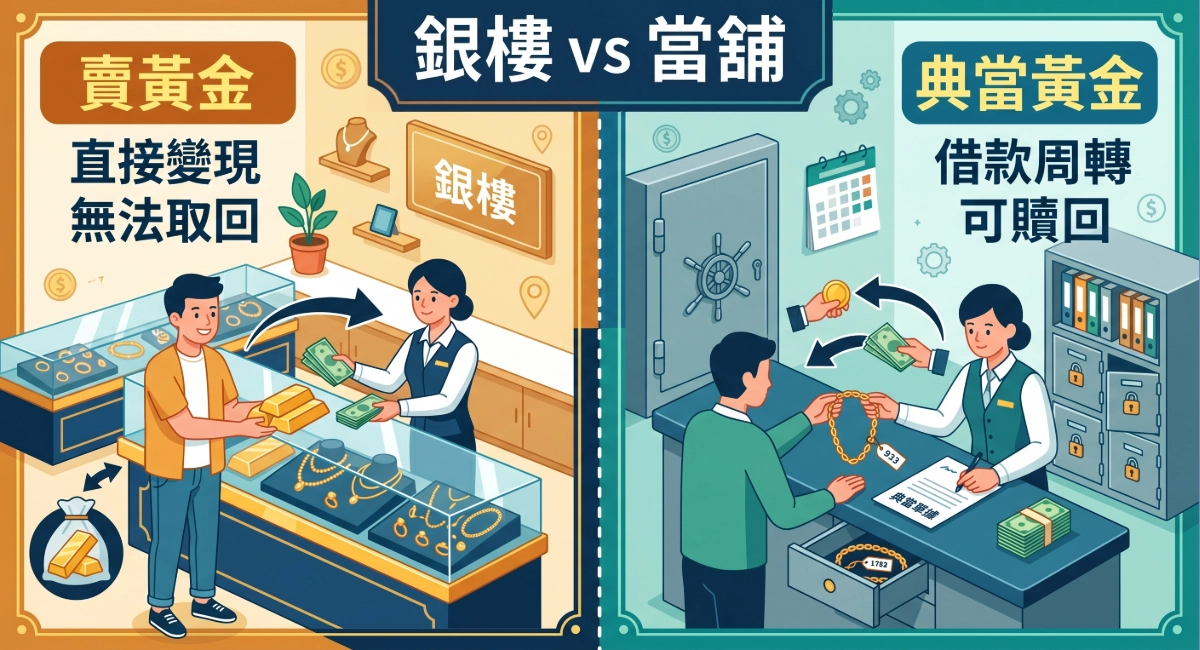 銀樓vs當舖